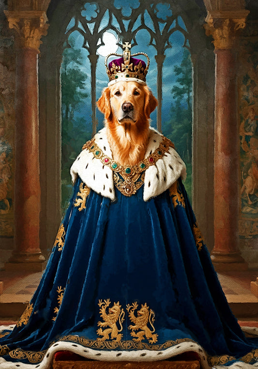 Кралски персонализиран портрет син. Код:12