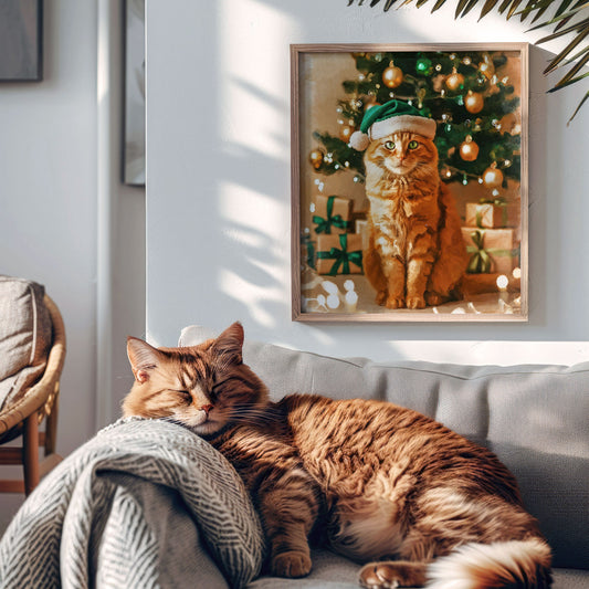 Коледен персонализиран портрет. Код:03