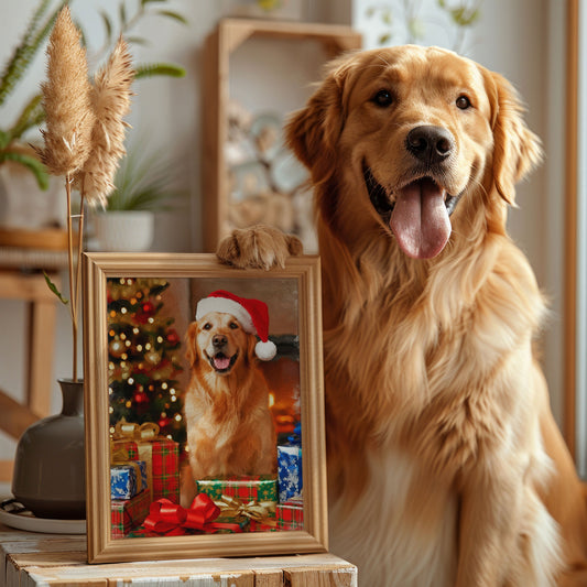 Коледен персонализиран портрет. Код:01