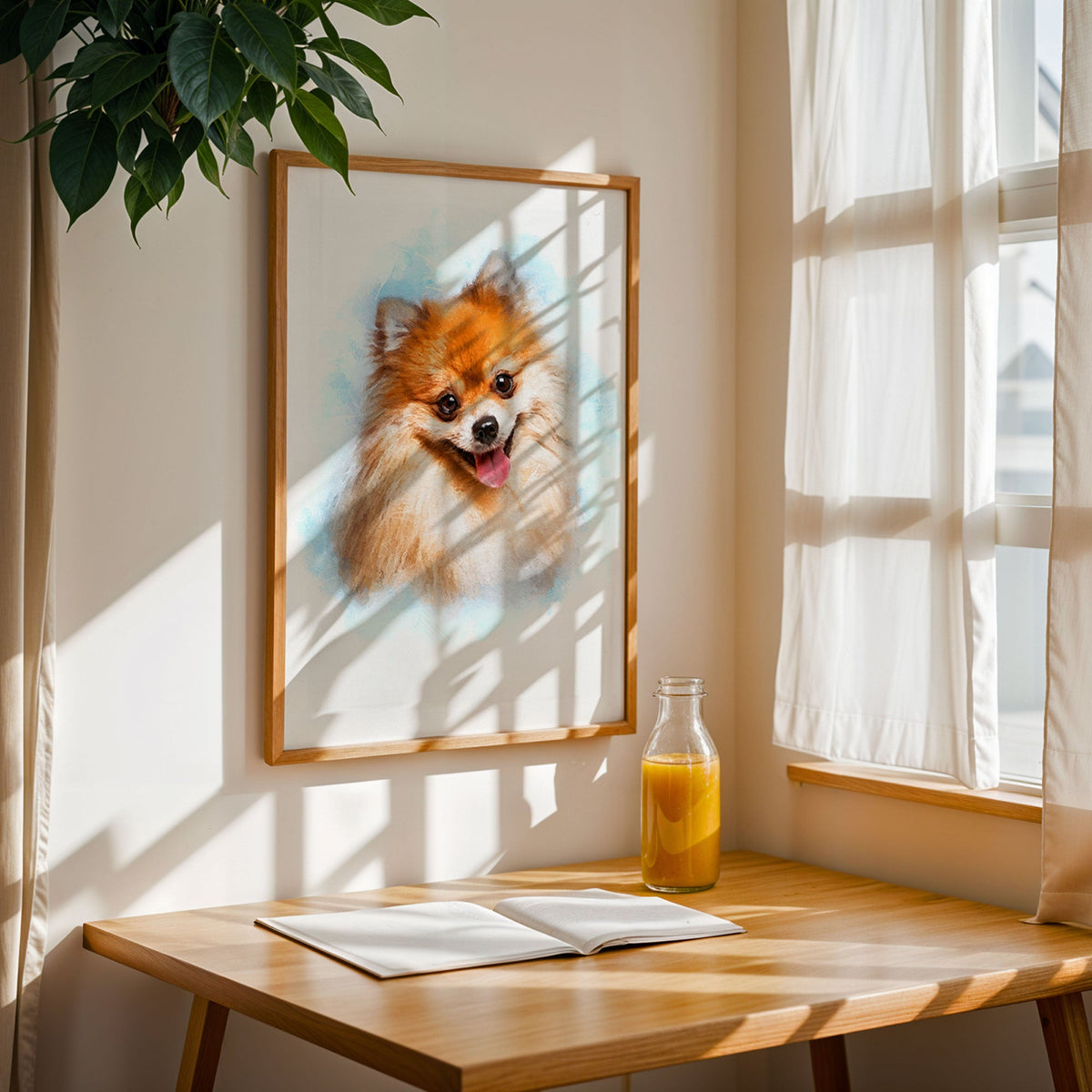 Персонализиран портрет класически. Код: 21 - Artpawstudio