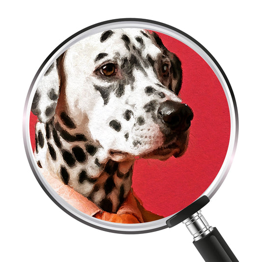 Персонализиран портрет с жълт костюм. Код: 05 - Artpawstudio