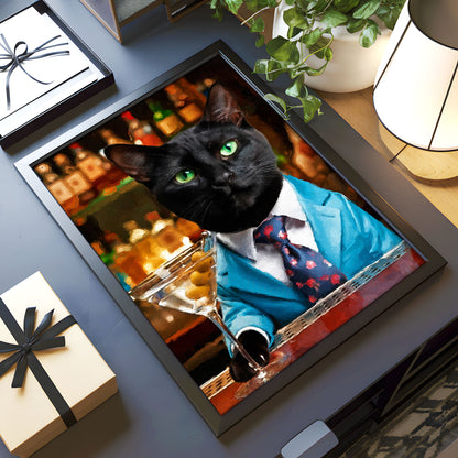 Персонализиран портрет "Аз съм на бар". Код:16