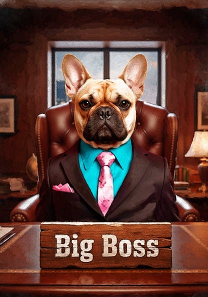 Персонализиран портрет Big boss . Код:15