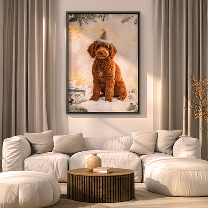 Коледен персонализиран портрет. Код:24