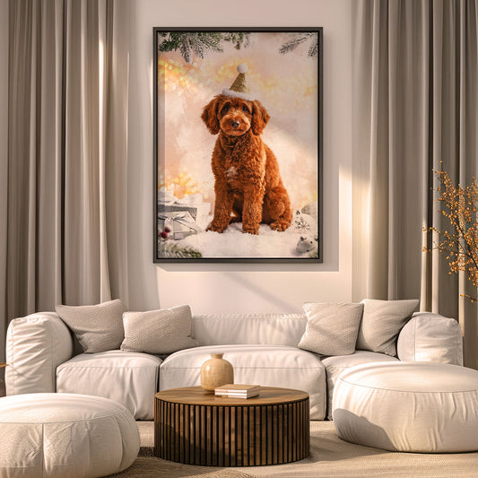 Коледен персонализиран портрет. Код:24