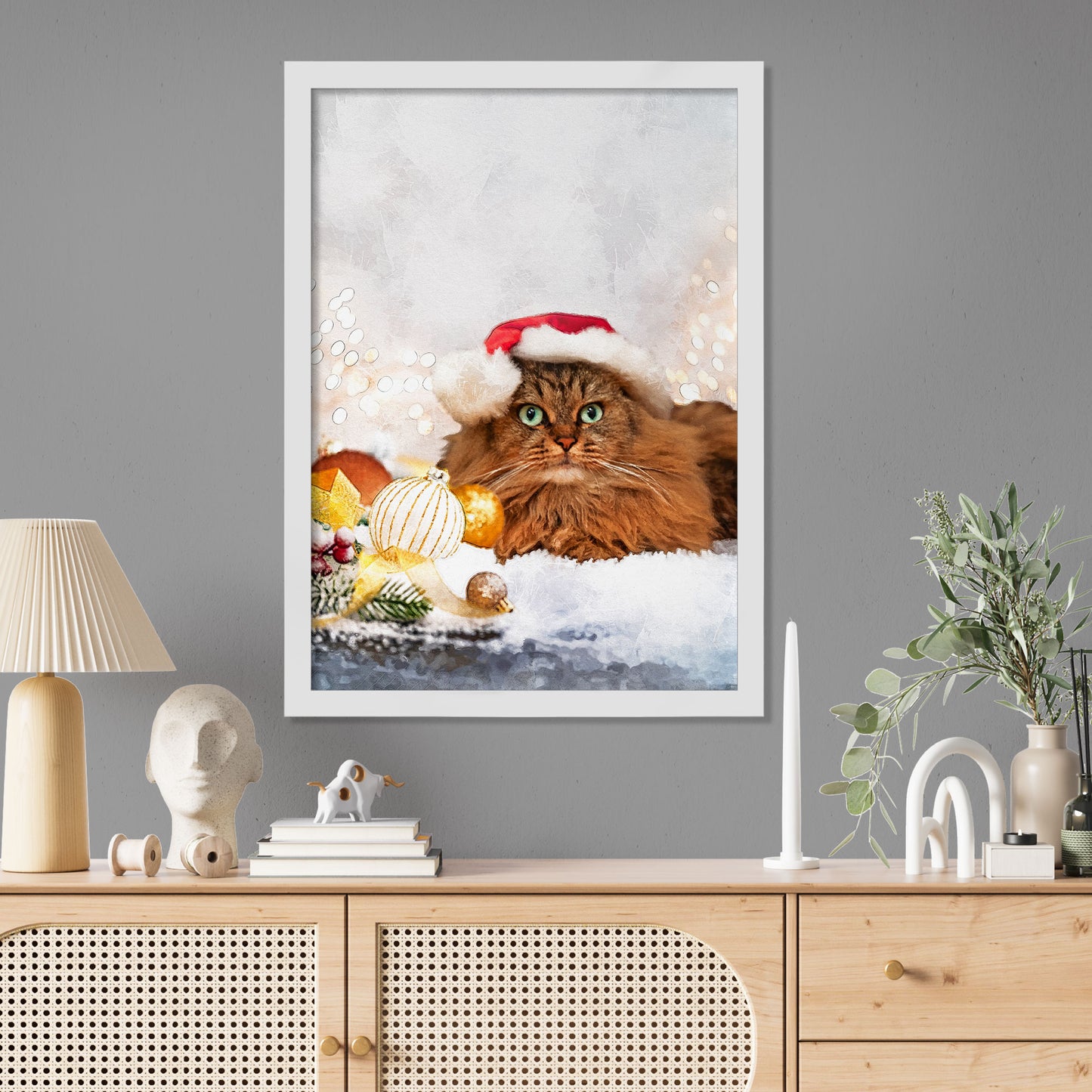 Коледен персонализиран портрет. Код:25