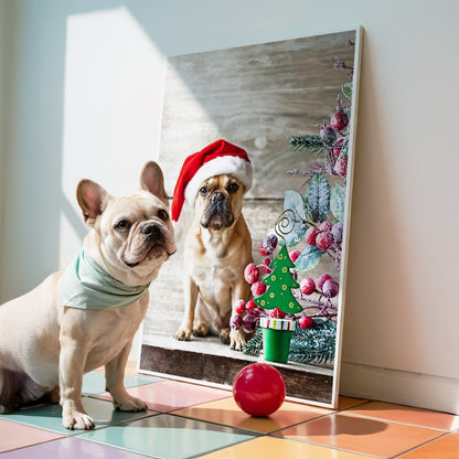 Коледен персонализиран портрет. Код:25