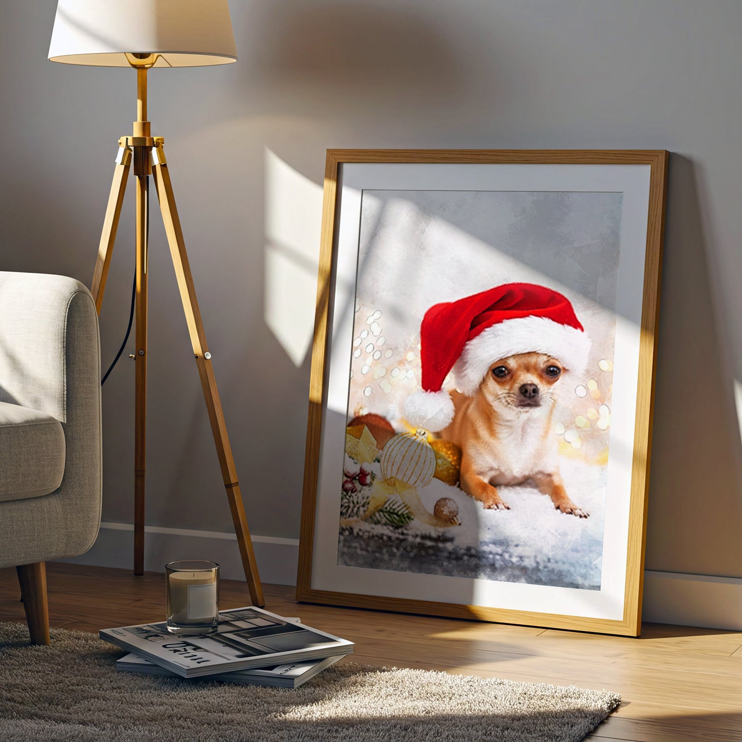 Коледен персонализиран портрет. Код:25