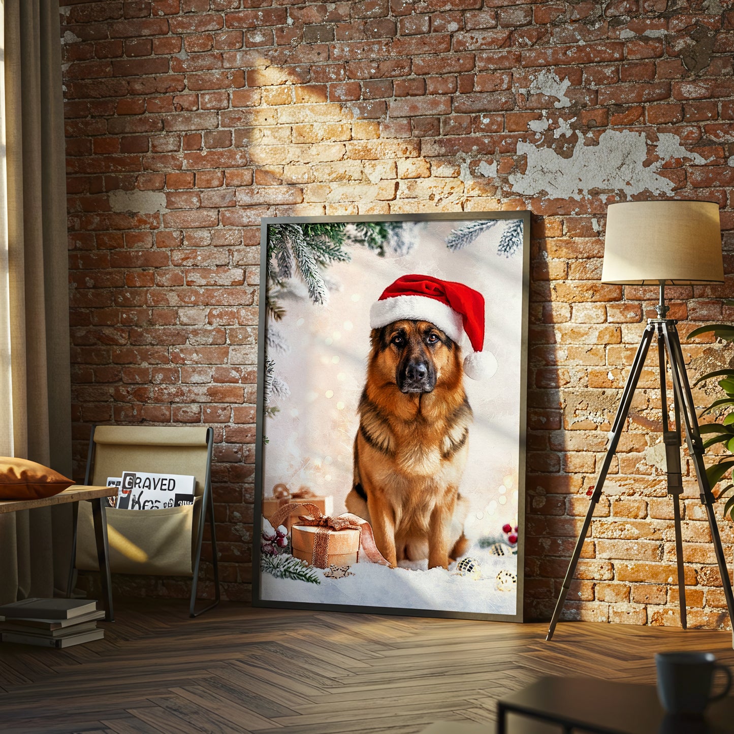 Коледен персонализиран портрет. Код:24