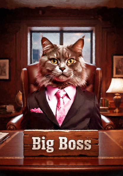 Персонализиран портрет Big boss . Код:15