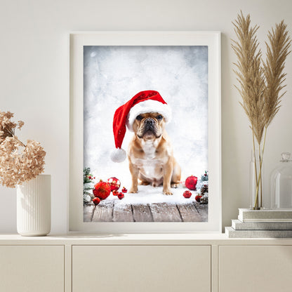 Коледен персонализиран портрет. Код:25