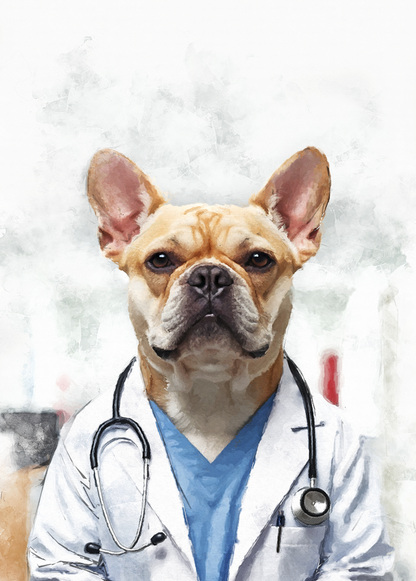 Персонализиран портрет доктор. Код:29