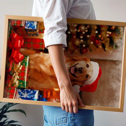 Коледен персонализиран портрет. Код:01