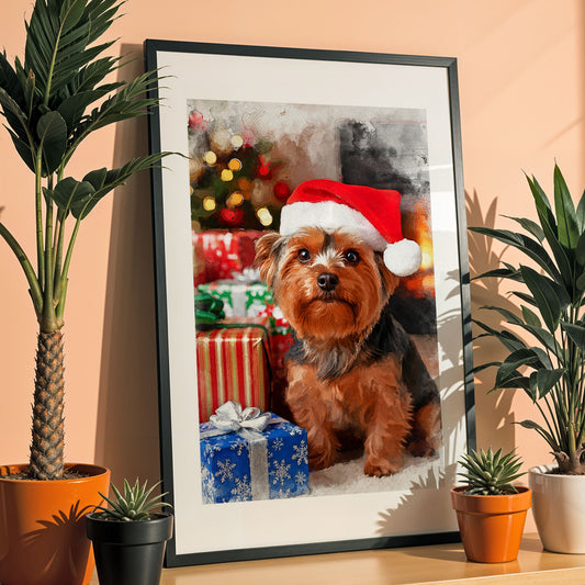 Коледен персонализиран портрет. Код:02