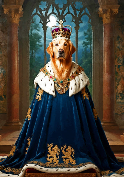 Кралски персонализиран портрет син. Код:12