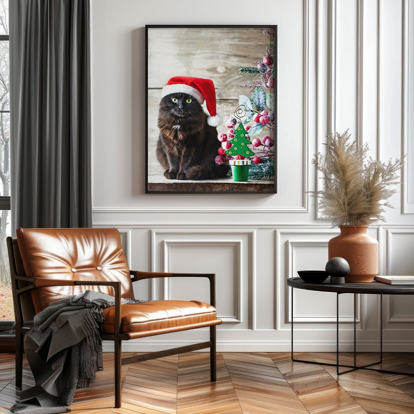 Коледен персонализиран портрет. Код: 25 - Artpawstudio