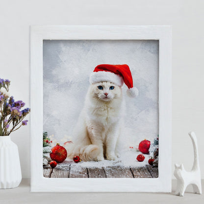 Коледен персонализиран портрет. Код: 39 - Artpawstudio