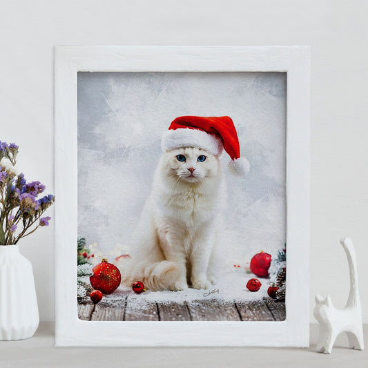 Коледен персонализиран портрет. Код: 39 - Artpawstudio