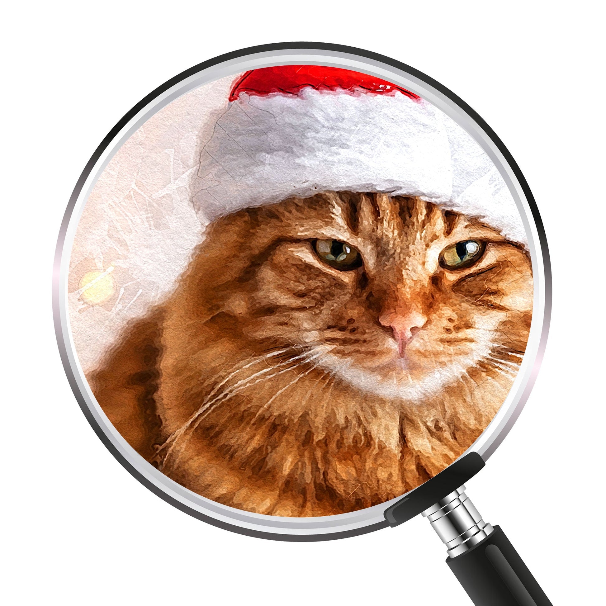 Коледен персонализиран портрет. Код: 43 - Artpawstudio