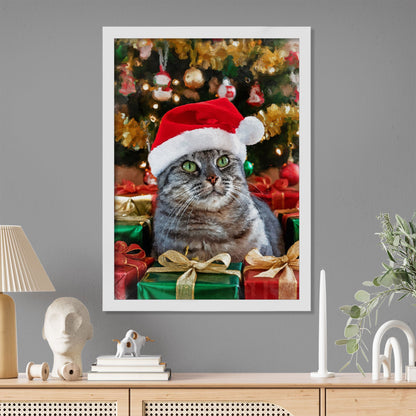 Коледен персонализиран портрет. Код: 45 - Artpawstudio