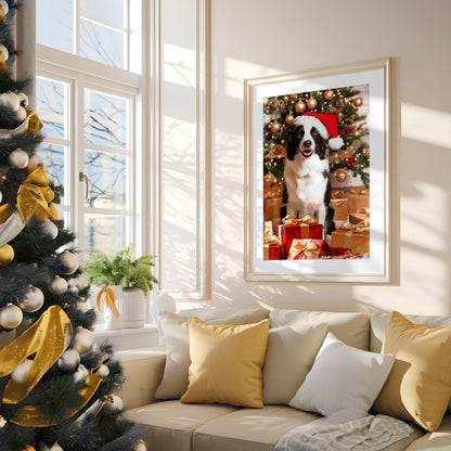 Коледен персонализиран портрет. Код: 47 - Artpawstudio