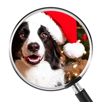 Коледен персонализиран портрет. Код: 47 - Artpawstudio