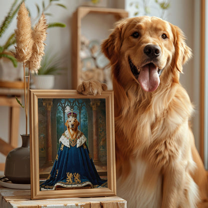 Кралски персонализиран портрет син. Код: 12 - Artpawstudio