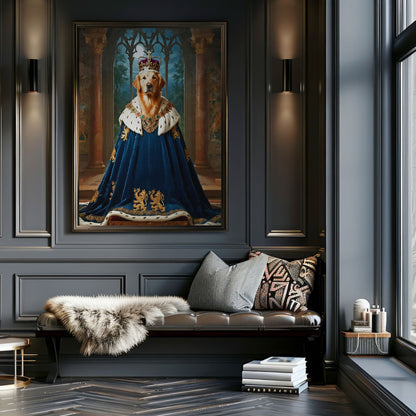 Кралски персонализиран портрет син. Код: 12 - Artpawstudio