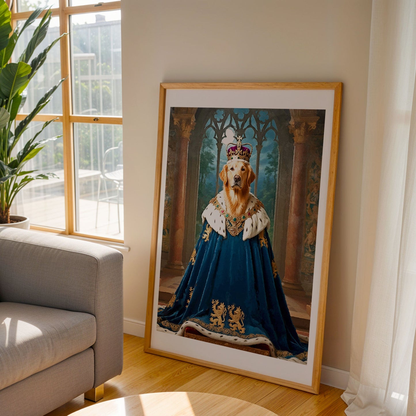 Кралски персонализиран портрет син. Код: 12 - Artpawstudio