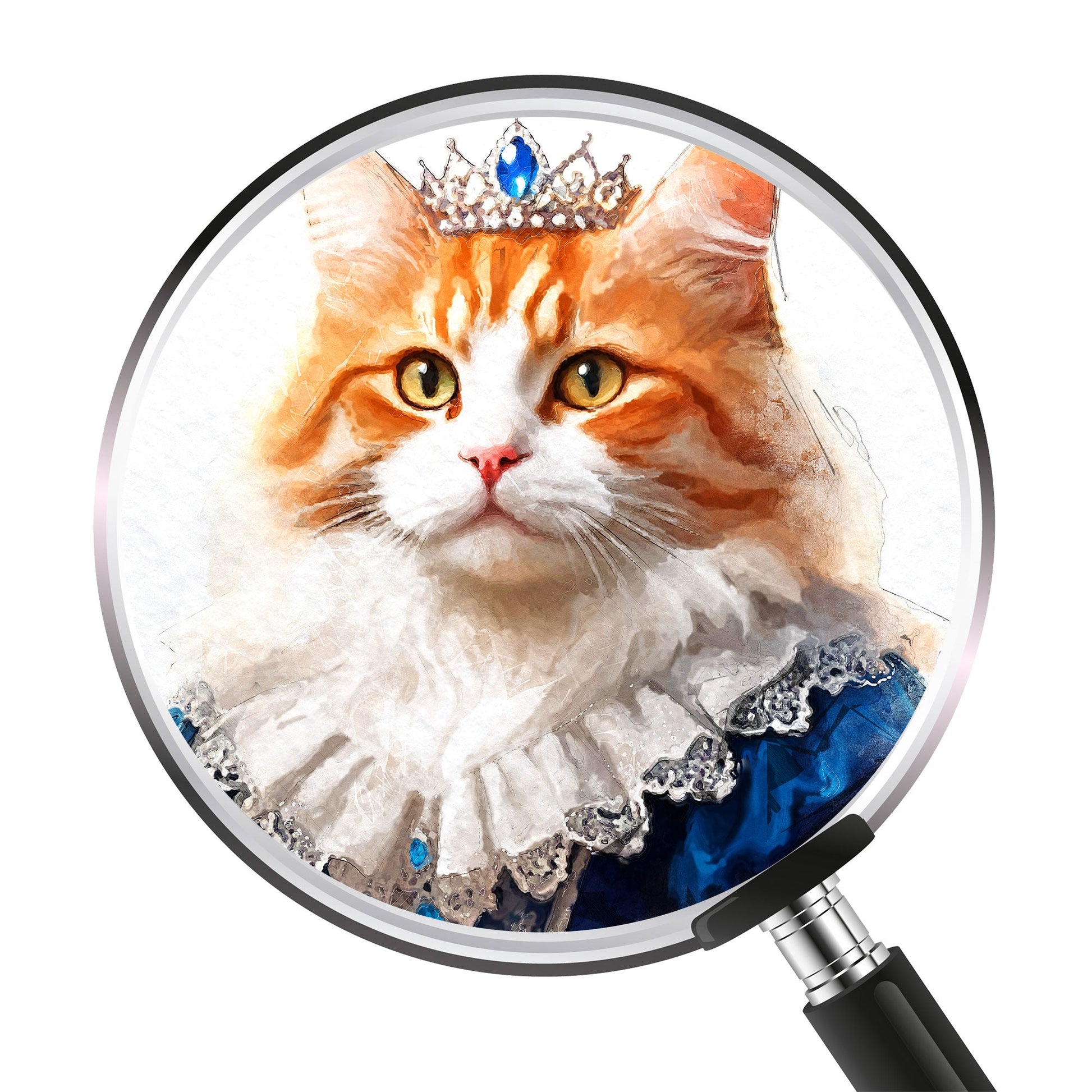 Кралски персонализиран портрет син. Код: 62 - Artpawstudio