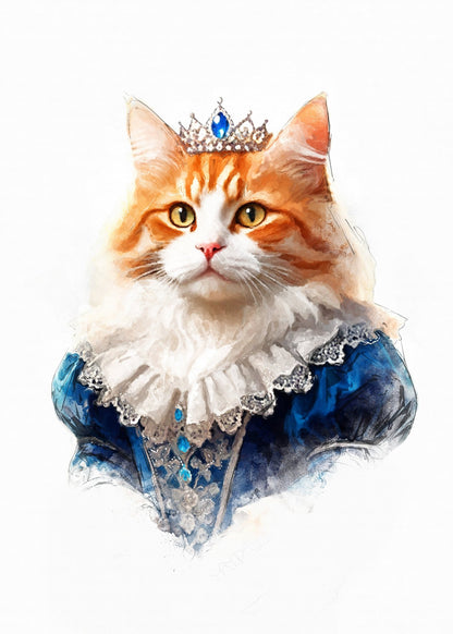 Кралски персонализиран портрет син. Код: 62 - Artpawstudio