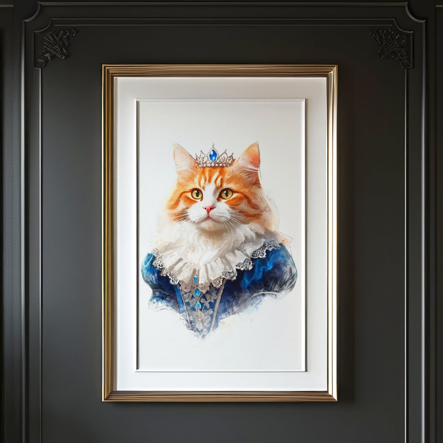 Кралски персонализиран портрет син. Код: 62 - Artpawstudio