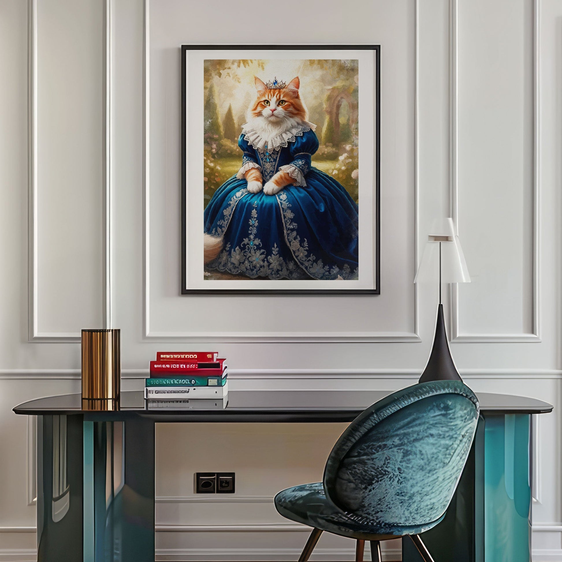 Кралски персонализиран портрет син. Код: 65 - Artpawstudio