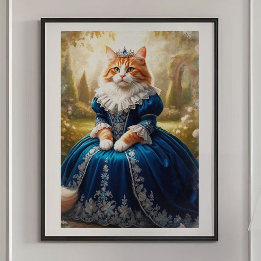 Кралски персонализиран портрет син. Код: 65 - Artpawstudio