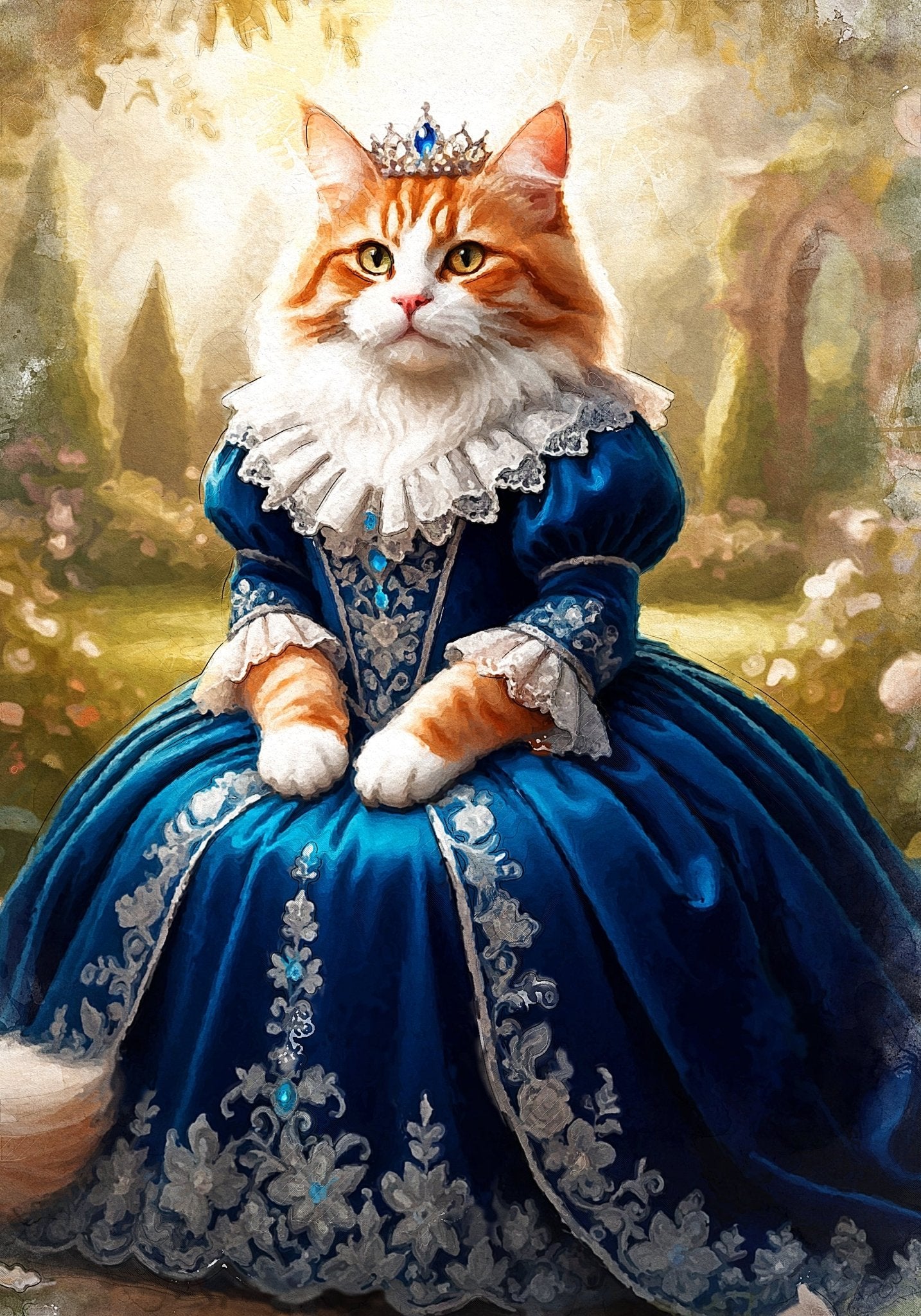 Кралски персонализиран портрет син. Код: 65 - Artpawstudio