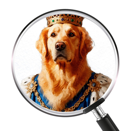 Кралски персонализиран портрет син. Код: 66 - Artpawstudio