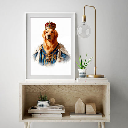 Кралски персонализиран портрет син. Код: 66 - Artpawstudio