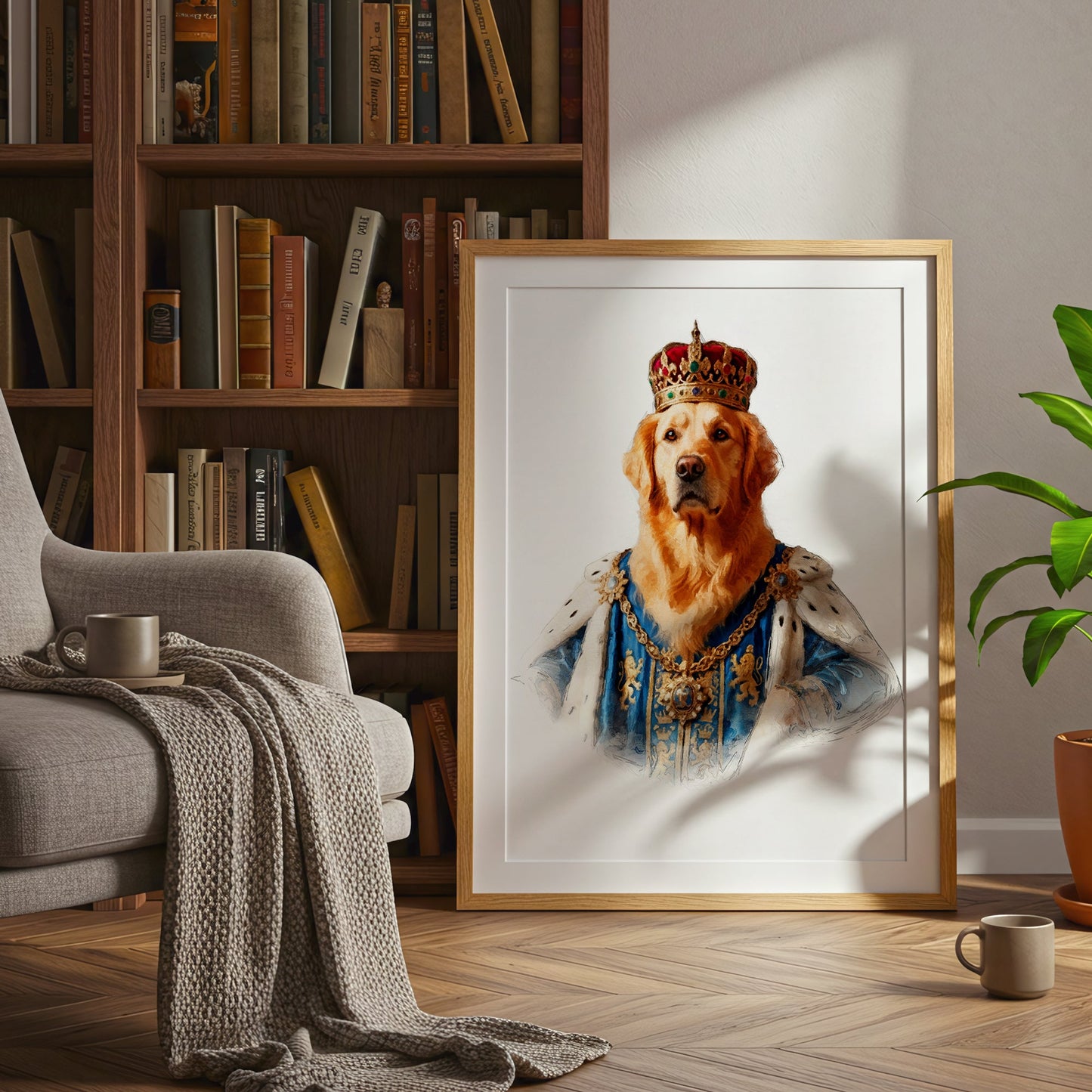 Кралски персонализиран портрет син. Код: 66 - Artpawstudio