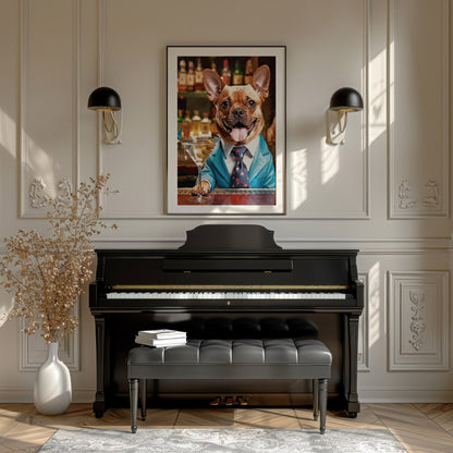 Персонализиран портрет "Аз съм на бар". Код: 16 - Artpawstudio