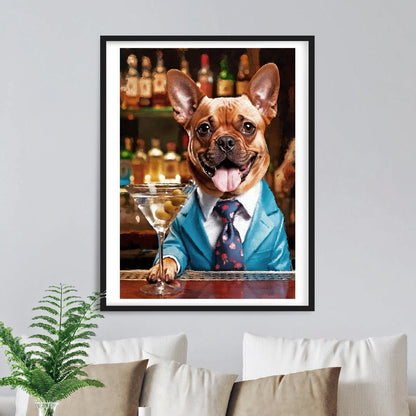 Персонализиран портрет "Аз съм на бар". Код: 16 - Artpawstudio