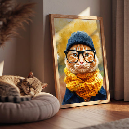 Персонализиран портрет есен. Код: 23 - Artpawstudio