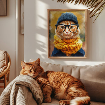 Персонализиран портрет есен. Код: 23 - Artpawstudio