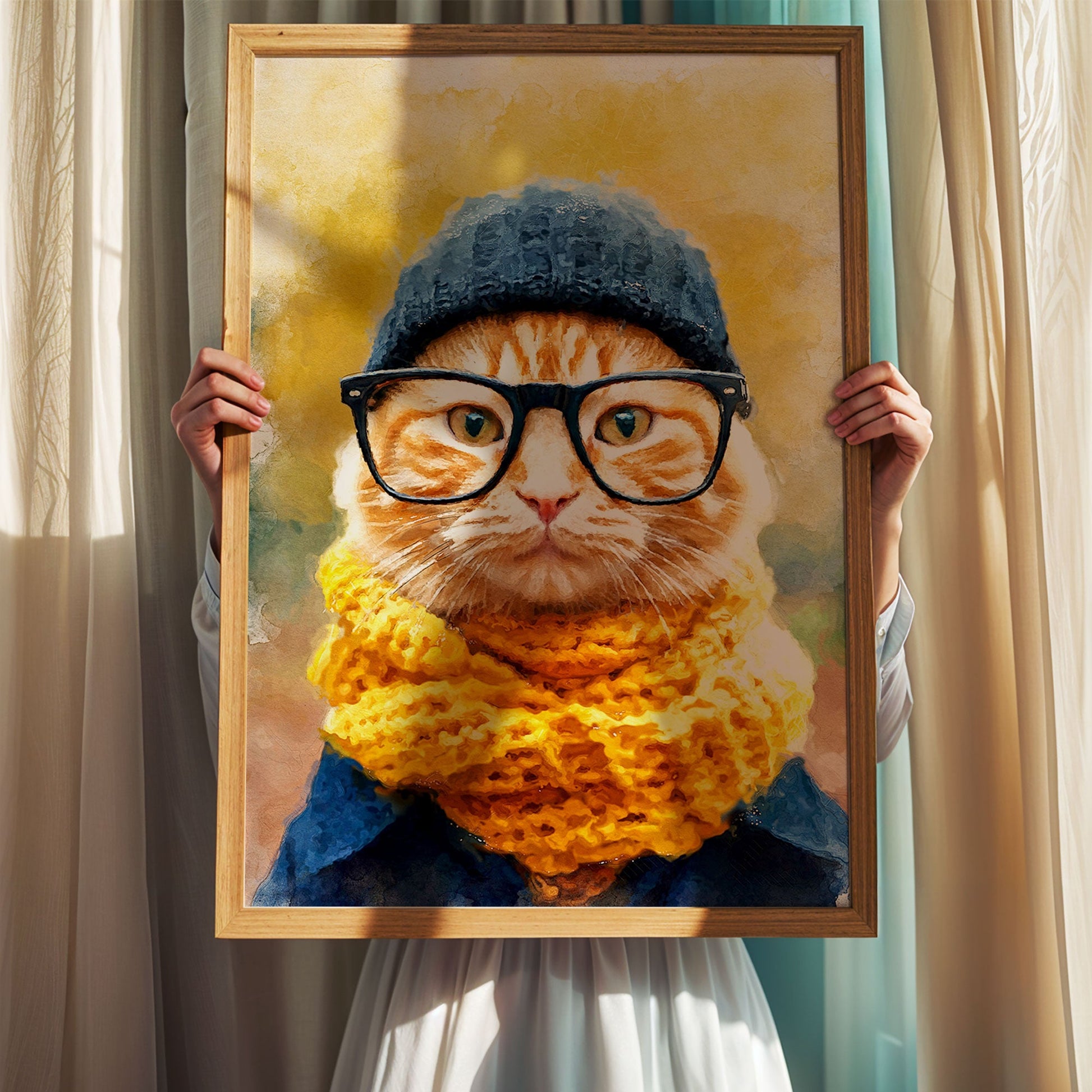 Персонализиран портрет есен. Код: 23 - Artpawstudio