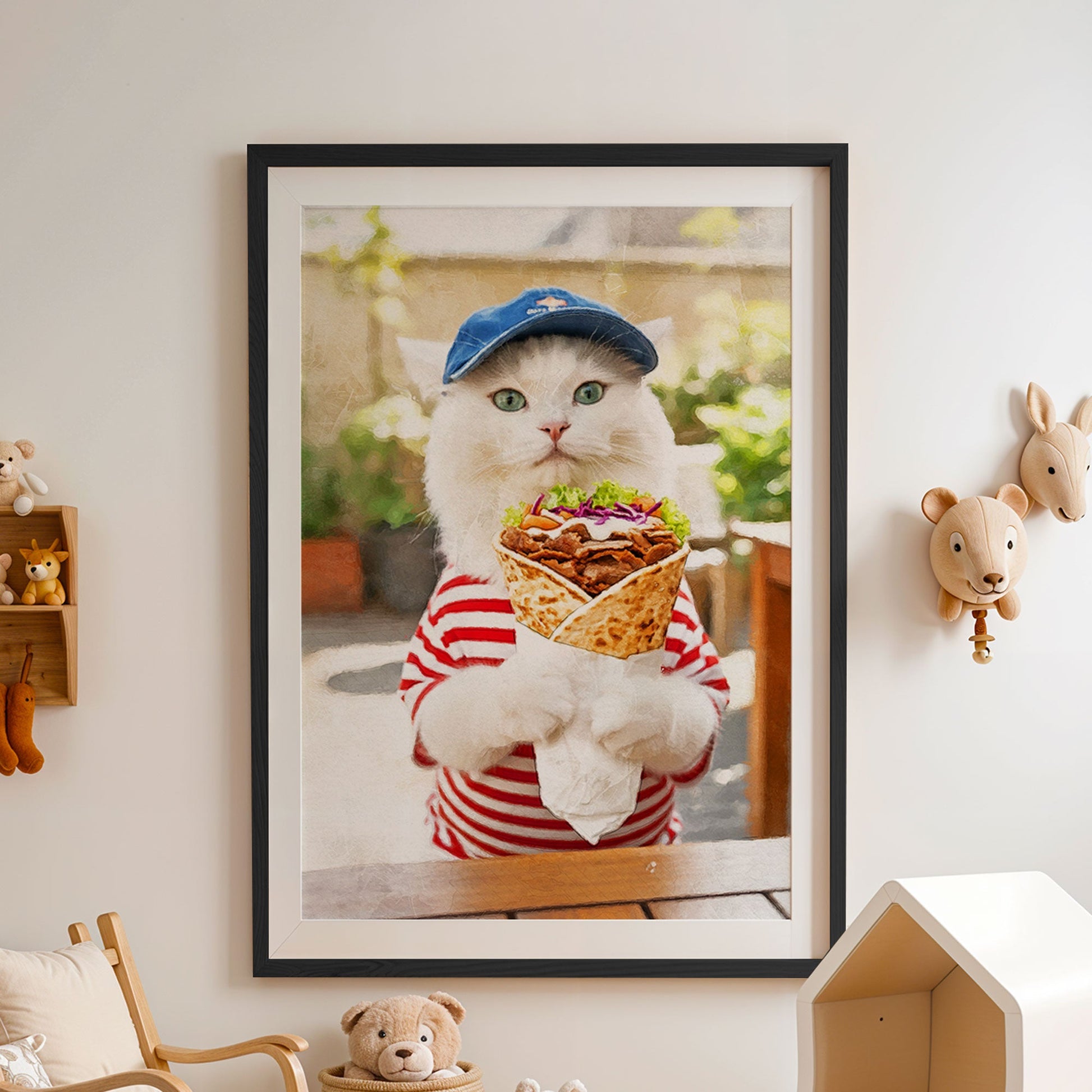 Персонализиран портрет гурме дюнер. Код:31 - Artpawstudio