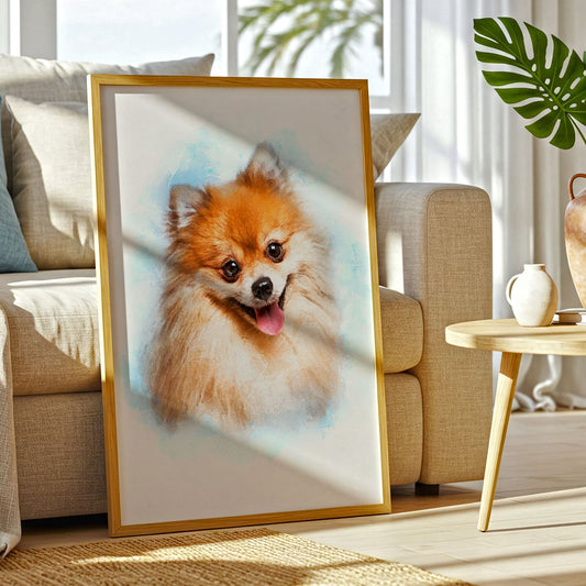 Персонализиран портрет класически. Код: 21 - Artpawstudio