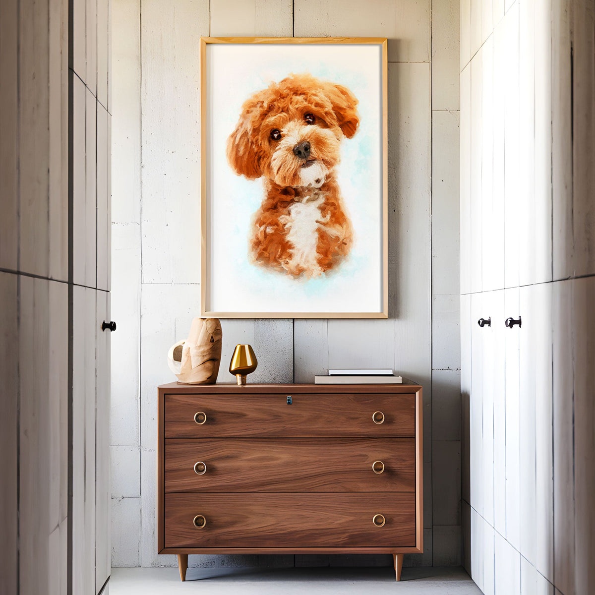 Персонализиран портрет класически. Код: 21 - Artpawstudio