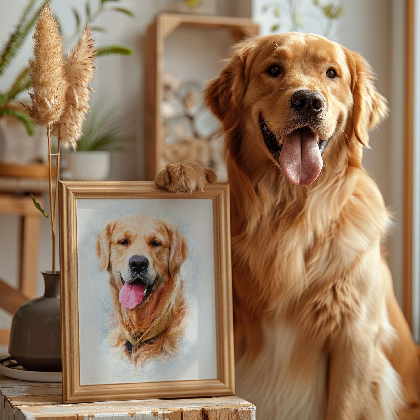 Персонализиран портрет класически. Код: 22 - Artpawstudio