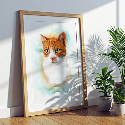 Персонализиран портрет класически. Код:20 - Artpawstudio