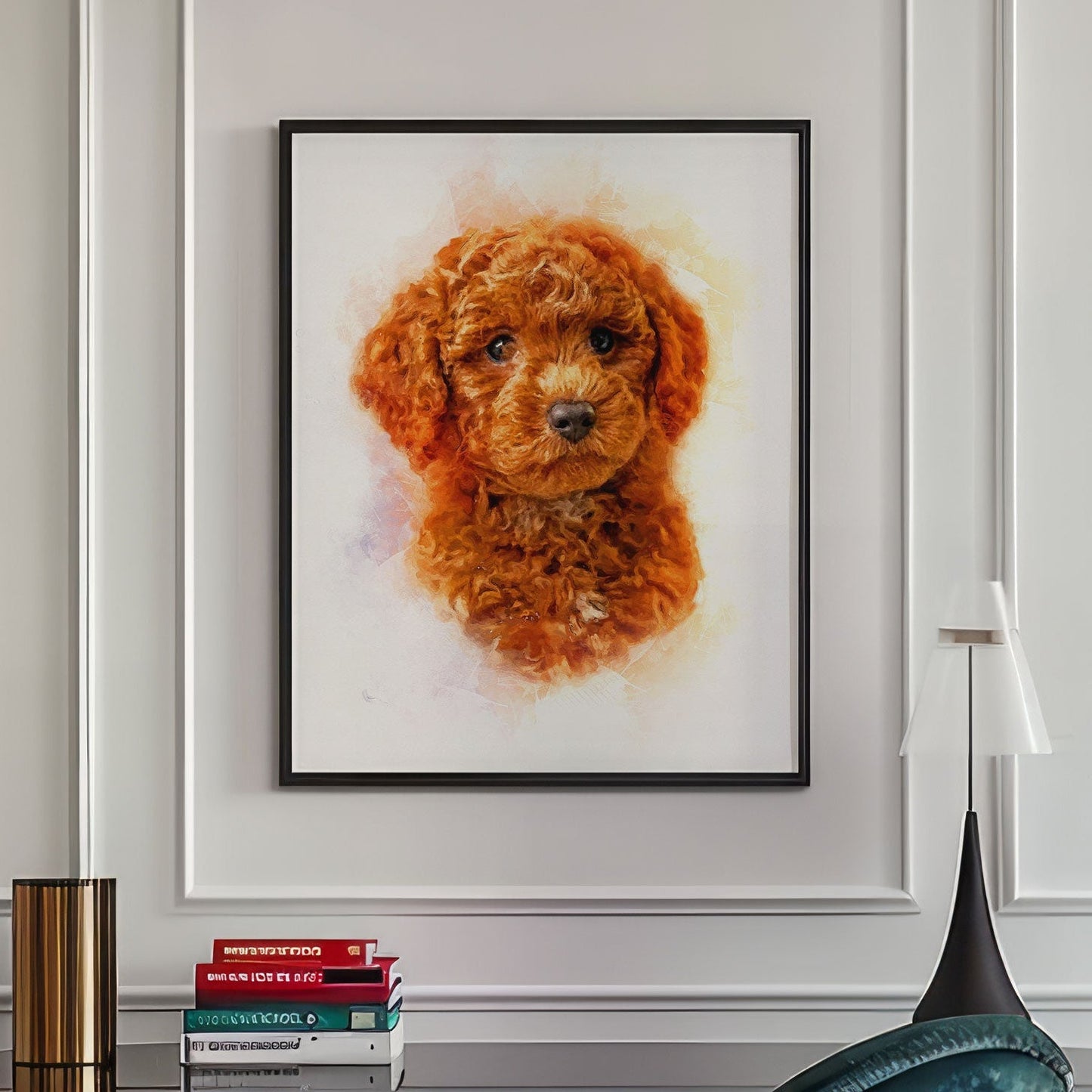 Персонализиран портрет класически. Код:20 - Artpawstudio