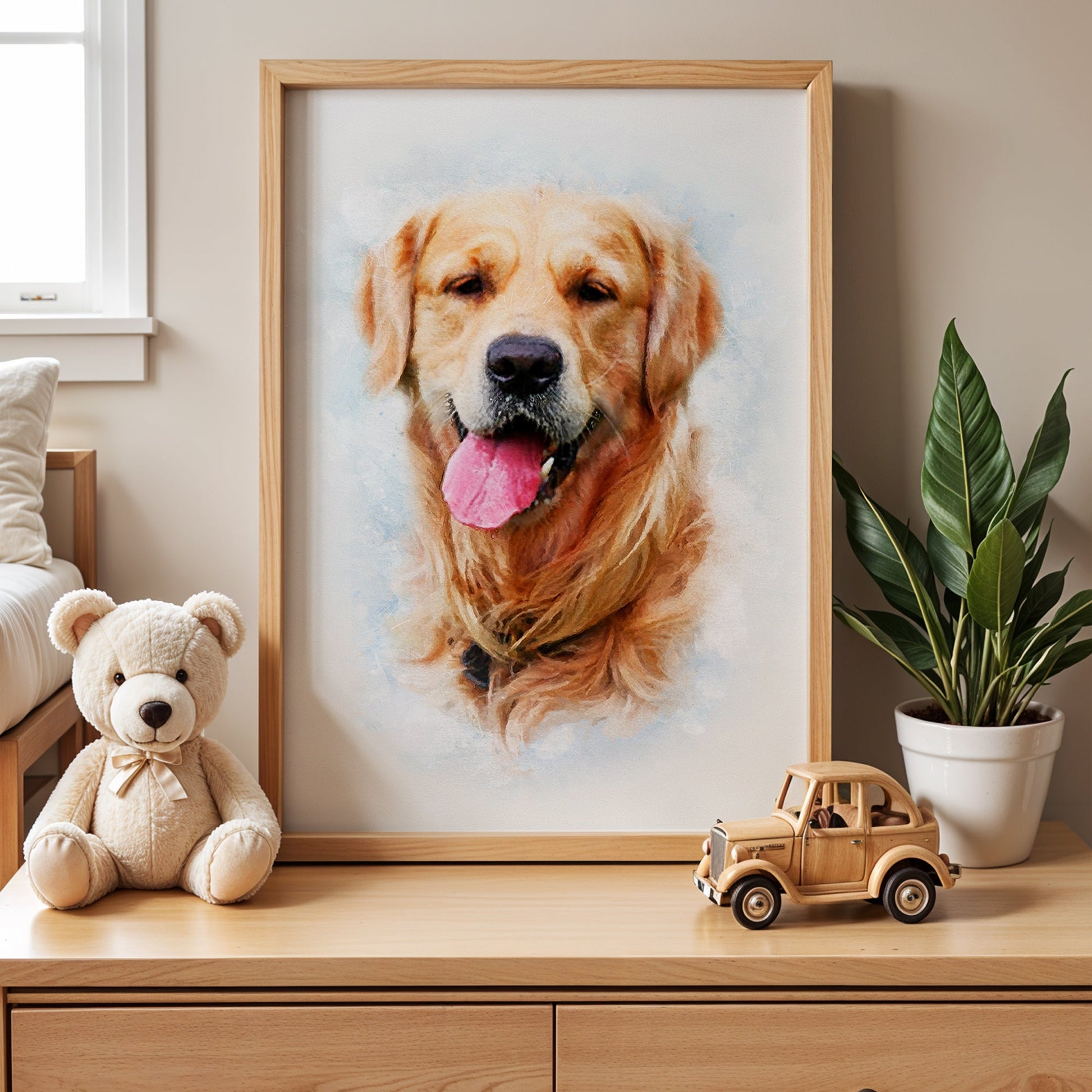 Персонализиран портрет класически. Код:20 - Artpawstudio